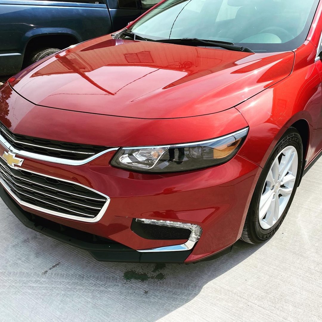 The same Chevrolet after repair